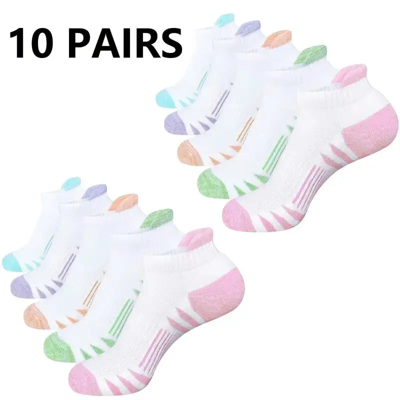 5 Paar Herrensocken, hochwertige Frühlings- und Herbstverdickte, atmungsaktive Bootssocken, niedrig geschnittene Socken mit flachem Mund, Freizeitsocken für Herren