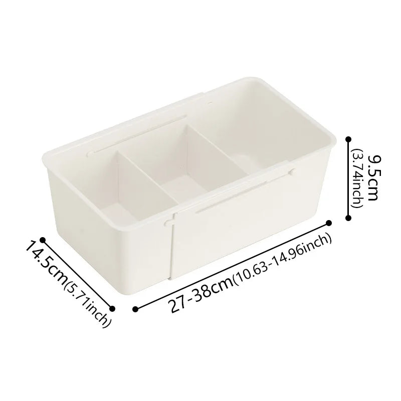 Schublade Organizer Box Hause Versenkbare Sortierung Küche Unterwäsche Geschirr Teiler Box Schreibwaren Lagerung Klassifizierung Socke Box