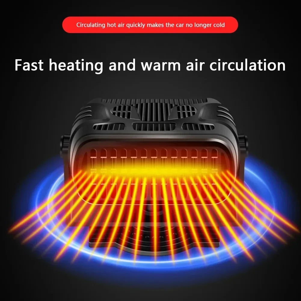 200W Trockner Windschutzscheiben-Entfeuchter Auto-Heizgerät 12V/24V Heizung Tragbarer Entfeuchter Entfroster Heizlüfter Haushaltsheizgerät 2026 Neu