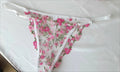 Kawaii japanisches Dessous-Set aus transparentem Tüll, rosa Blumenstickerei-BH, Bralette, reines passendes Set, BANERDANNI Tushy-BHs