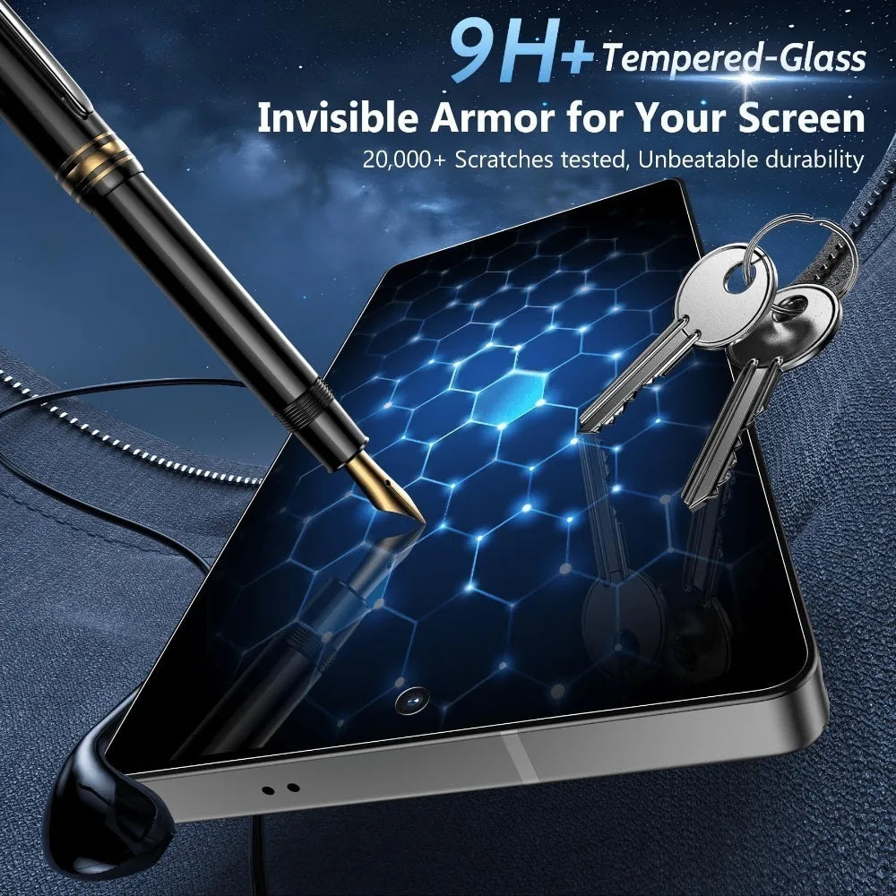 2 Stück Sichtschutz-Displayschutzfolie für Samsung Galaxy A57/A56/A55/A37/A36/A35/A26/A25/A17/A16/A15/A07/5G Kratzfestes Gehärtetes Glas