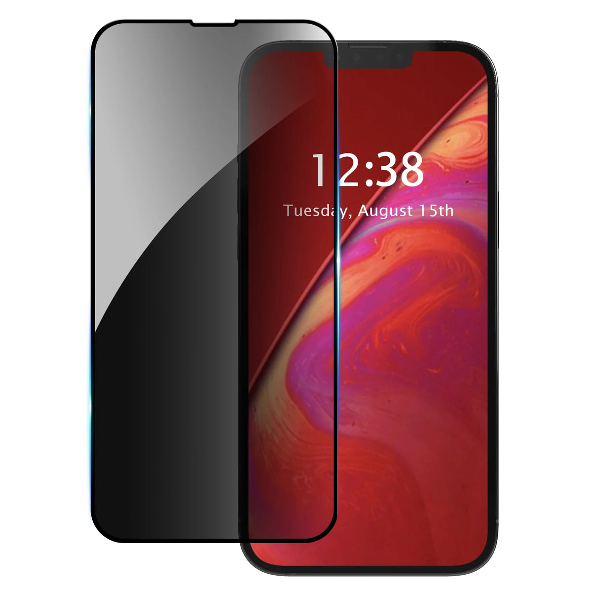1-5 Stück Anti-Spionage Panzerglas für iPhone 17 15 13 14 11 12 16 18 Pro Max 16e 17e X XS Max XR Sichtschutz-Displayschutzglas