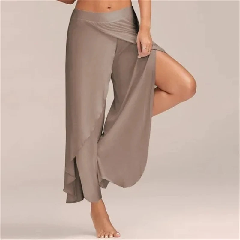 Damen hose sexy Crossover sexy weitb einige Yogahose