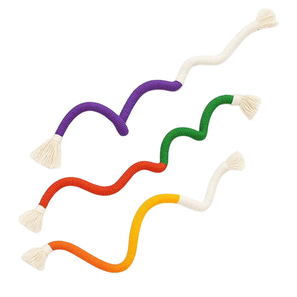 3 Stück Katzenspielzeug, Kauseile, interaktives Molar-Baumwollseil-Spielzeug, Silvervine Katzenspielzeug, Spielspielzeug für Kätzchen mit sauberem Mund, Heimtierbedarf