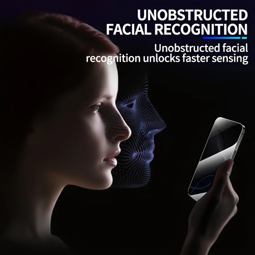 3 Stück Anti-Spionage-Hartglas für iPhone 17 16 15 14 Pro Max Air 16 15 Plus Displayschutzfolie für iPhone 13 12 11 Pro XR XS Max
