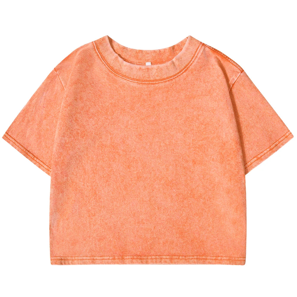 Einfarbiges Slim-Fit T-Shirt für Damen, Modisches Weiches Baumwoll-Shirt mit Strass-Verzierung, Kurzarm, Coole Kleidung für Frauen