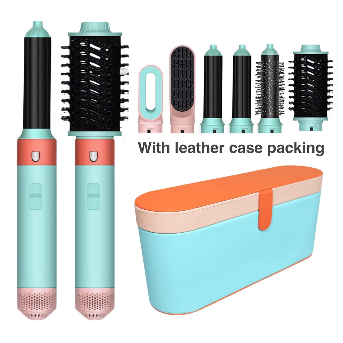 6-in-1-Multi-Styler, neues Design, Haartrockner für Haare, 6-in-1-Haar-Styler mit Curling-Fass, Heißluft-Bürste, Styling-Werkzeug, MultiStyler