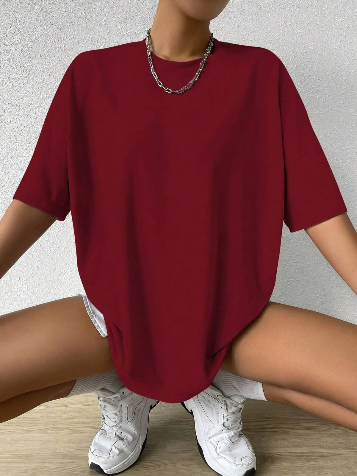 Einfarbig Kurzarm Frauen Fitness Baumwolle Weiche T-shirts Atmungsaktiv Bequeme Kleidung Grundlegende Alle Spiel Lose T Shirt Weibliche