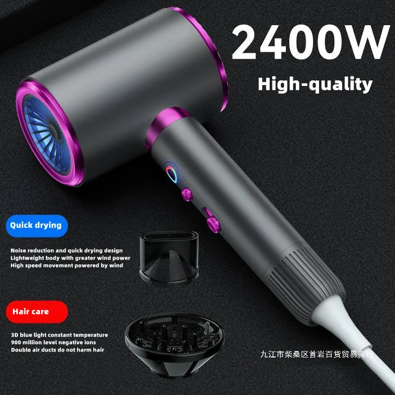 Heißer Verkauf High-Speed-Haartrockner 2400 W High-Power Stille Konstante Temperatur Haarpflege Hause Friseursalon Hammer haar Trockner