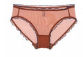 Anspruchsvoller französischer Minimiser-BH mit Bügelunterstützung, dreieckige Körbchen, nicht gepolstertes Netz-Dessous-Set für große Brüste, MOYISU-Höschen-Set