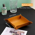 Wohnzimmer Eingang Schlüssel Aufbewahrungsbox Leder Desktop Kosmetik Aufbewahrungsbox Diverse europäische Tablett Aufbewahrungsbox