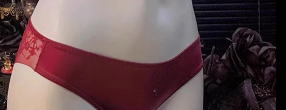 Sexy Spitzen-BH und Höschen-Set, Push-Up-Minimizer, tiefer Bügel, Demi-Cup für Damen, Partykleidung, durchsichtiges Push-Up-Minimizer-BH-Set aus Satin