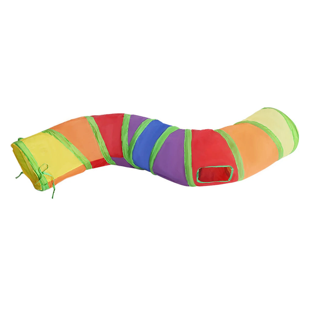 Katzentunnelschlauch, faltbar, Katzenspielzeug, Kitty-Training, interaktives lustiges Spielzeug, Tunnel gelangweilt, für Welpen, Kätzchen, Heimtierbedarf, Katzenzubehör