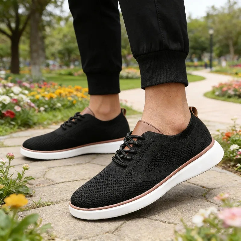 Männer Koreanische Version Trendy Schuhe Frühling Sommer männer Stricken Turnschuhe Atmungsaktives Mesh Casual Schuhe Leichte Bequeme Schuhe