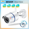 BESDER ICSEE 1080P P2P Wifi Kamera Audio Aufnahme IP Kamera Drahtlose Verdrahtete Alarm CCTV Bullet Outdoor Mit SD Karte Slot max 128G