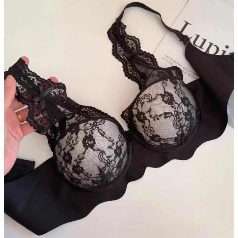 Kabelloses Push-up-BH-Set für Frauen mit kleiner Oberweite, sexy, bequeme Dessous, Bralette und Höschen-Set, ideal zum Schichten und für den täglichen Gebrauch, Größen S-XL