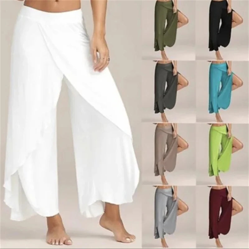 Damen hose sexy Crossover sexy weitb einige Yogahose