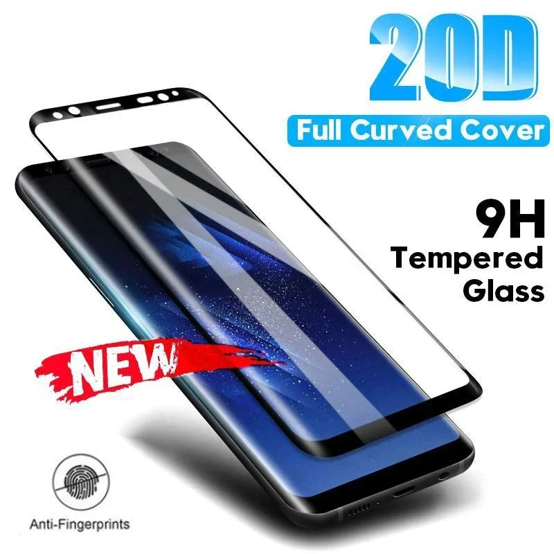 20d gehärtetes Glas für Samsung Galaxy Note 8 9 s8 s9 plus Displays chutz folie für Samsung s7 edge a6 a8 plus 2018 Schutz folie