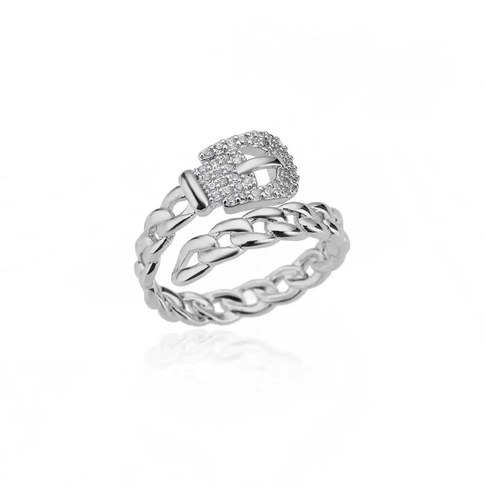 Edelstahl Runde Ringe Für Frauen Zirkon Geometrische Gold Farbe Kristall Ring Ästhetischen Hochzeit Schmuck Geschenk Bague Femme