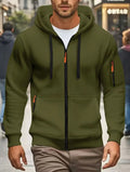 Männer Herbst Winter Neue Hoodies Langarm Sweatshirt Zipper Design Mit Kapuze Sweatshirt für Männer Sportswear Slim Fit Casual Jacke
