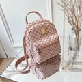 Klassischer Rucksack aus Blumenmaterial für Damen, modischer Studentenrucksack für Damen, tägliche Einkaufstasche für Damen
