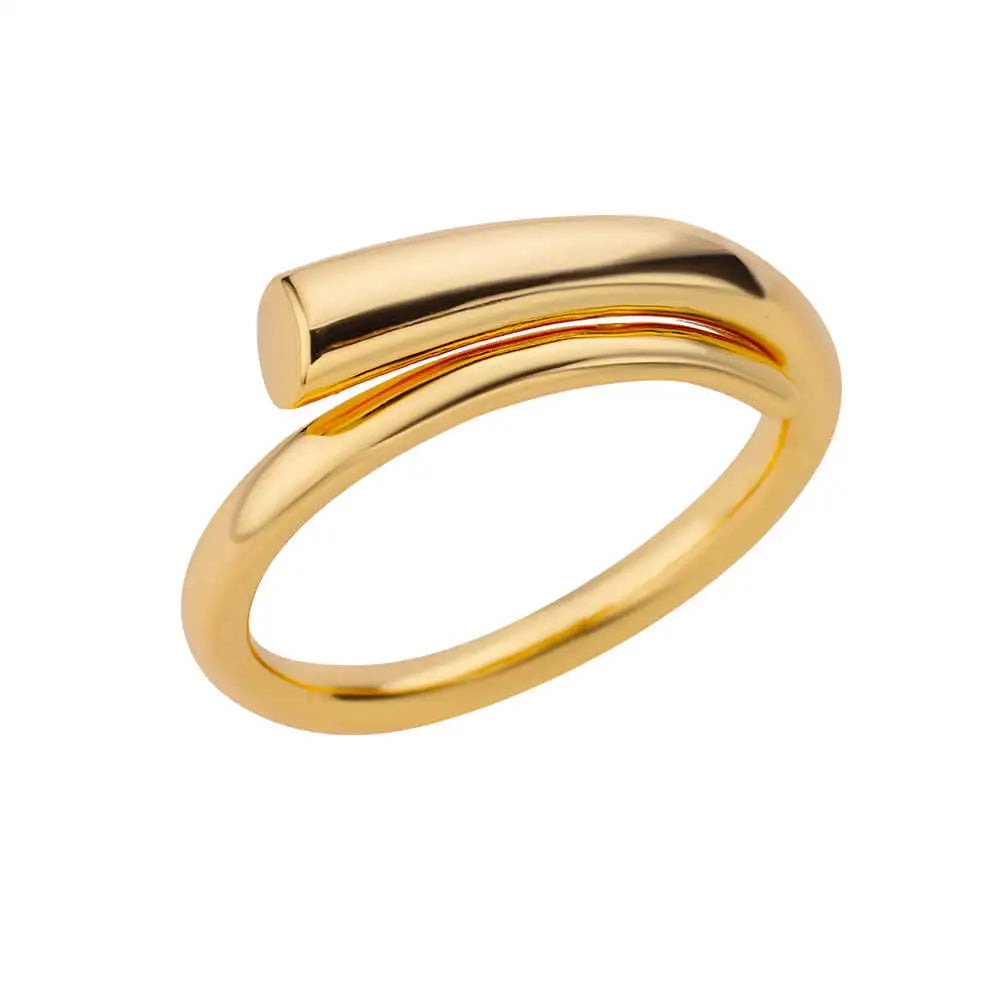 Edelstahl Runde Ringe Für Frauen Zirkon Geometrische Gold Farbe Kristall Ring Ästhetischen Hochzeit Schmuck Geschenk Bague Femme