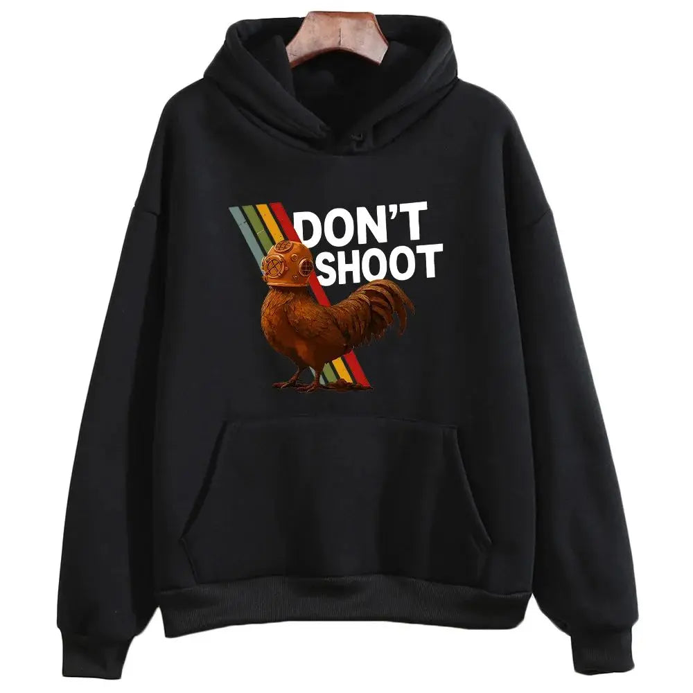 Hip Pop Harajuku Hoodies Don't Shoot Arc Hoody ARC Raiders Hoodies Gamer Geschenk Sweatshirt Arc Raiders Inspirieren Pullover Unisex