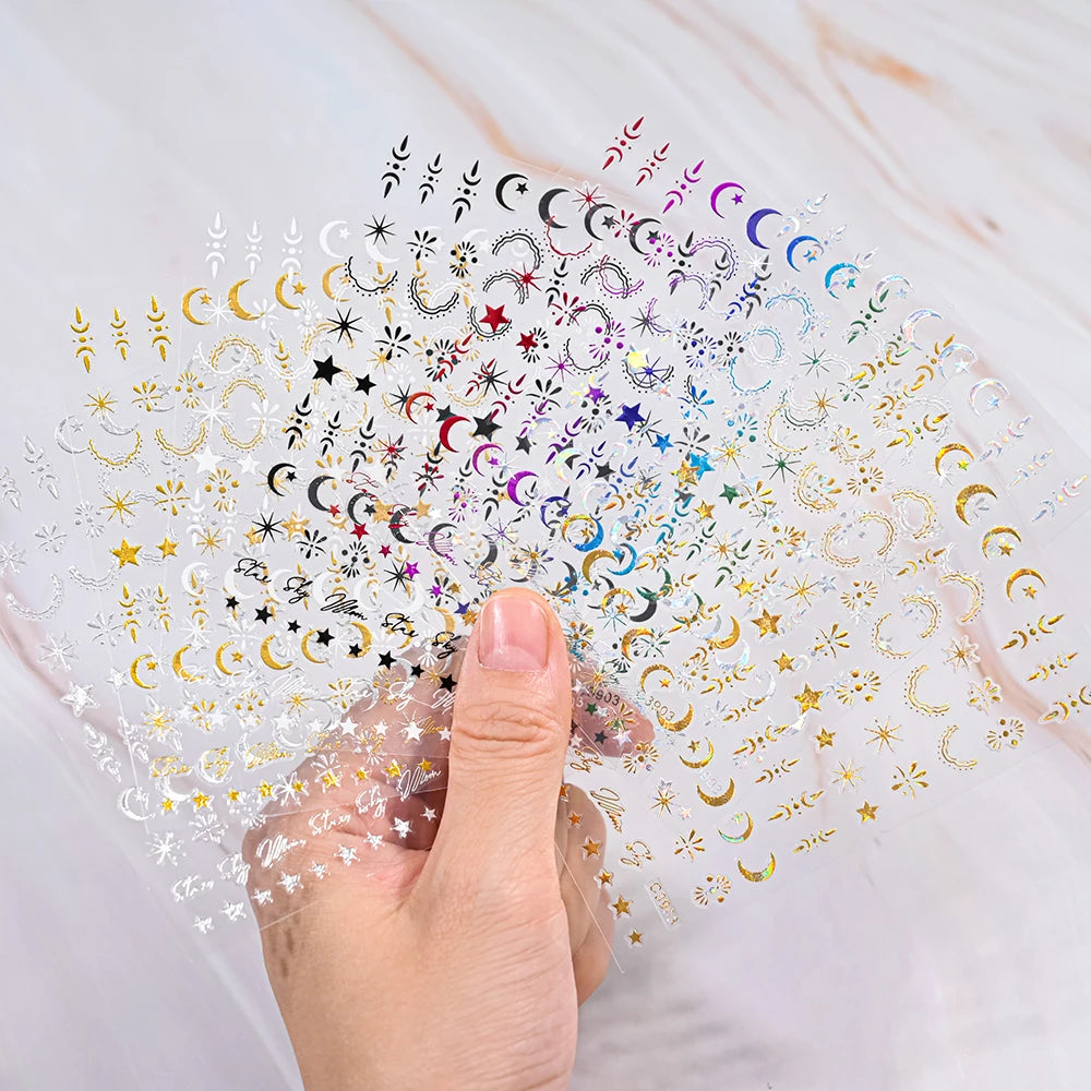 1Pc Gold Splitter Laser Engel Flügel Nail art Aufkleber 3D DIY Schmetterling Flügel Selbstklebende Sliders Maniküre Dekoration Tipps abziehbilder