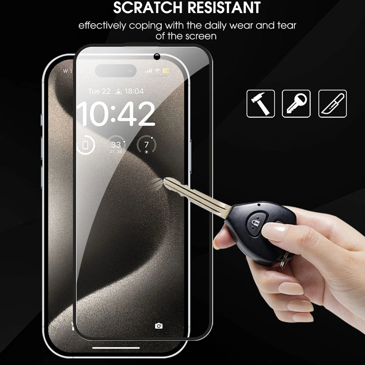 Einfach zu installierende Sichtschutzschutzfolien aus gehärtetem Glas für iPhone 17/17 Air/17 Pro/17 ProMax Anti-Spionage-Folie mit automatischer Ausrichtung