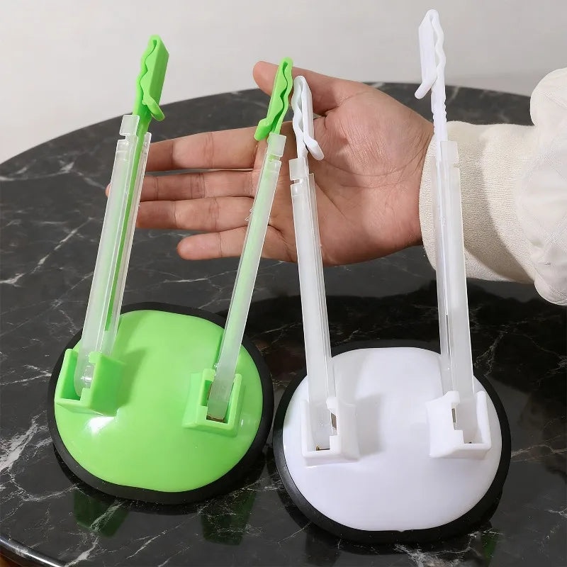 5/1 Stück Baggy Rack verstellbarer Gefrierbeutelhalter zum Befüllen ohne Lebensmittel verschüttete Küche Anti-Rutsch-Aufbewahrungsbeutel Öffnerhalter