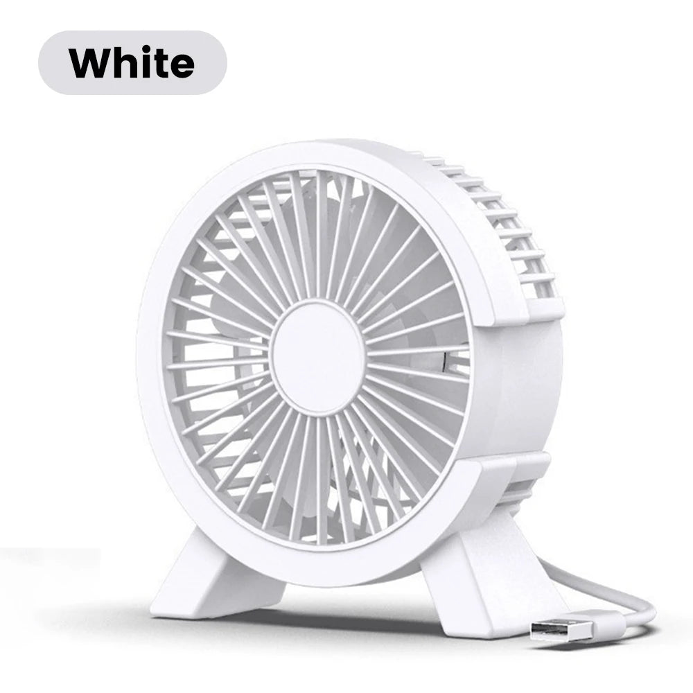 Desktop-Mini-Ventilator, USB-Aufladung, leise, energiesparend, für Zuhause, Büro, Tischventilatoren, persönliche Kühlung, Mini-Ventilator, Schreibtisch-Standventilator, Plug-and-Play