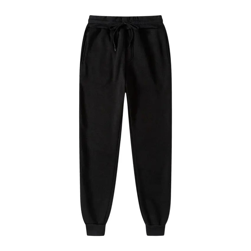 Damen-Fleece-Jogginghose, Winter-Warmhose, Alltags-Freizeithose, Lange Hose, Mehrfarbig, Herbst, Einfarbige Sweatpants für Frauen