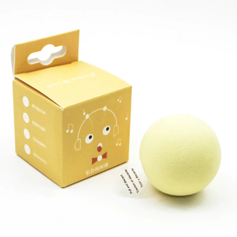 Smart Katze Spielzeug Interaktive Ball Plüsch Elektrische Katzenminze Training Spielzeug Kätzchen Touch Sounding Haustier Produkt Quietschen Spielzeug Ball Katze Supplie