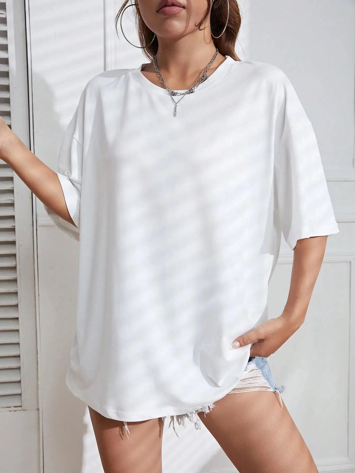 Einfarbig Kurzarm Frauen Fitness Baumwolle Weiche T-shirts Atmungsaktiv Bequeme Kleidung Grundlegende Alle Spiel Lose T Shirt Weibliche