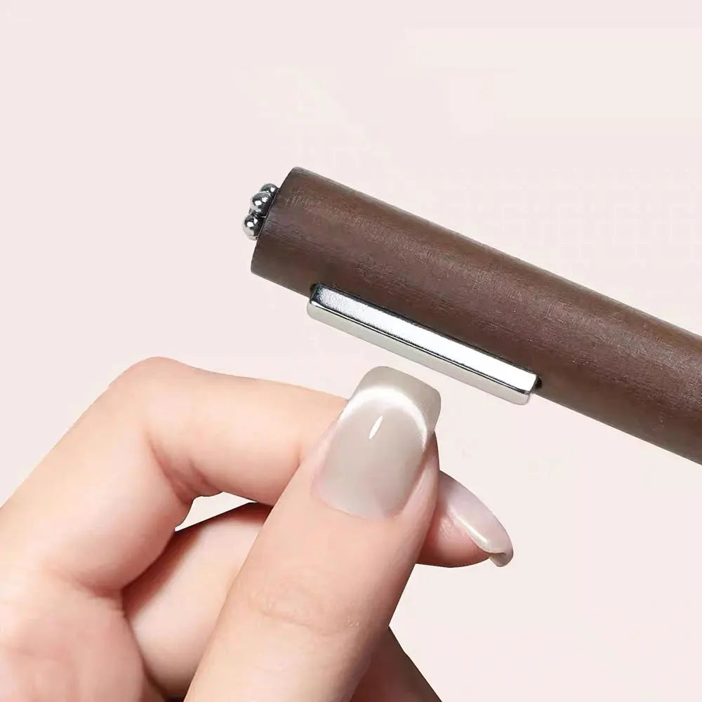 3-in-1 Multifunktionaler magnetischer Katzenaugen-Nagel-Magnetstab, 130 mm, superstarker Gel-Nagellack-Magnetstift, großer Zylinder, magnetisch