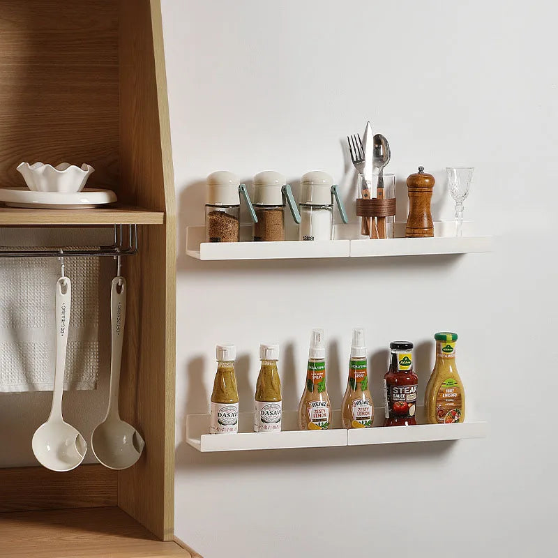 Selbstklebendes Badezimmerregal, Make-up-Aufbewahrung, Organizer, Regal ohne Bohren, Wand-Shampoo-Regal, Duschregal