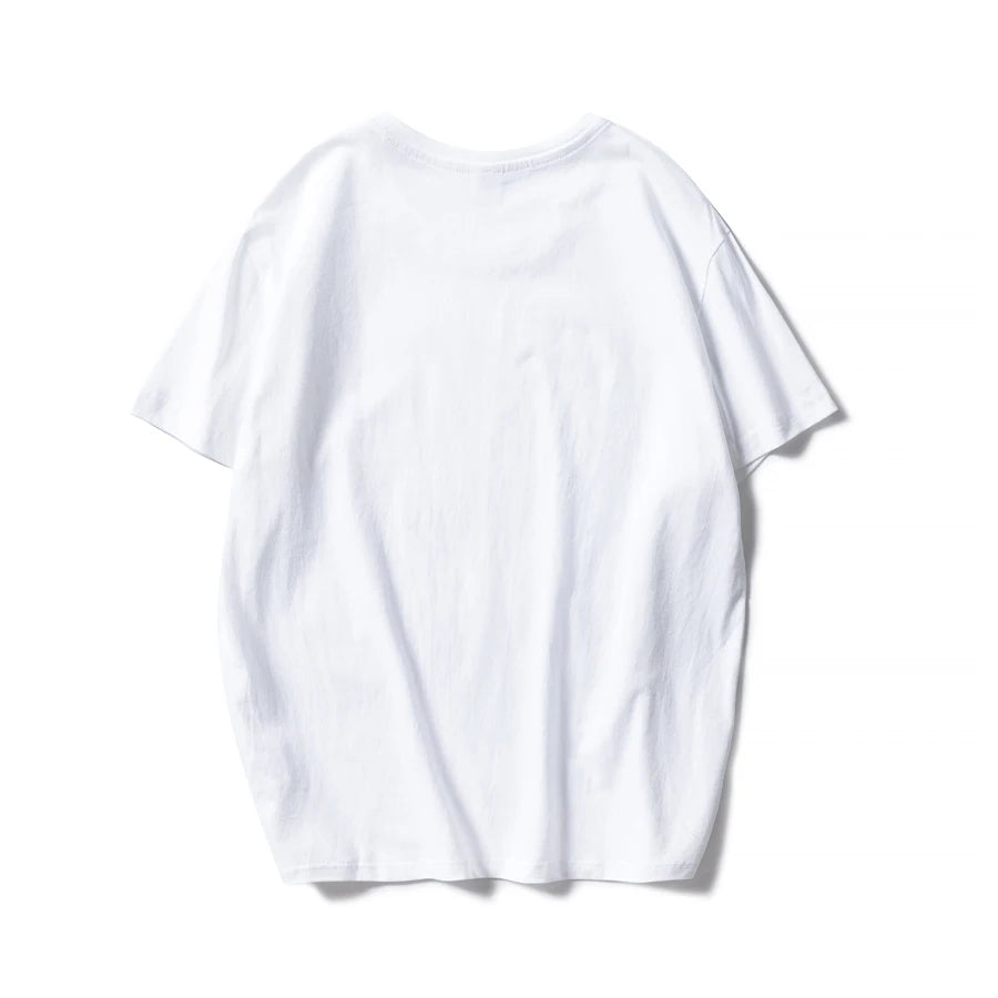 MOINWATER Neue Frauen Schwarz Weiß T-shirts Dame Solide Baumwolle Tees Kurzarm T shirts Weibliche Sommer Tops für Frau