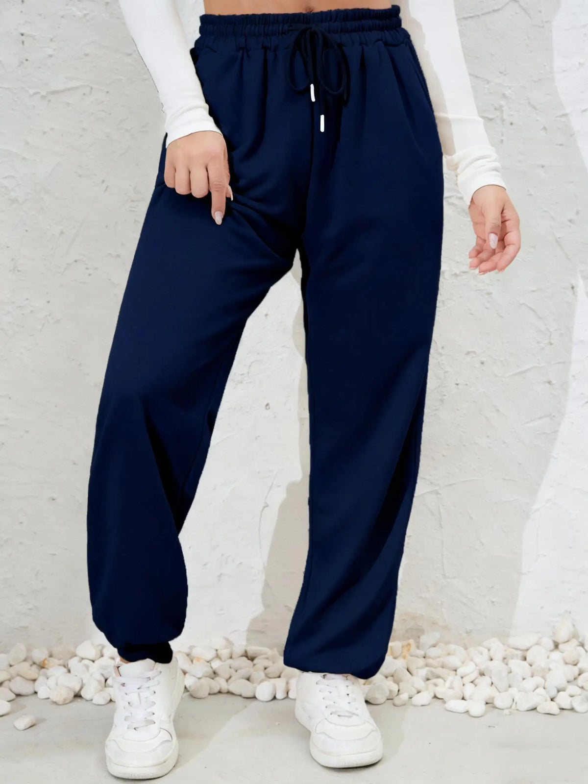 Einfarbig Herbst Frau Jogginghose Jogging Kordelzug Sportpants Y2K Bequeme Lange Hosen Bunte Fleece Unisex Tanz Hose