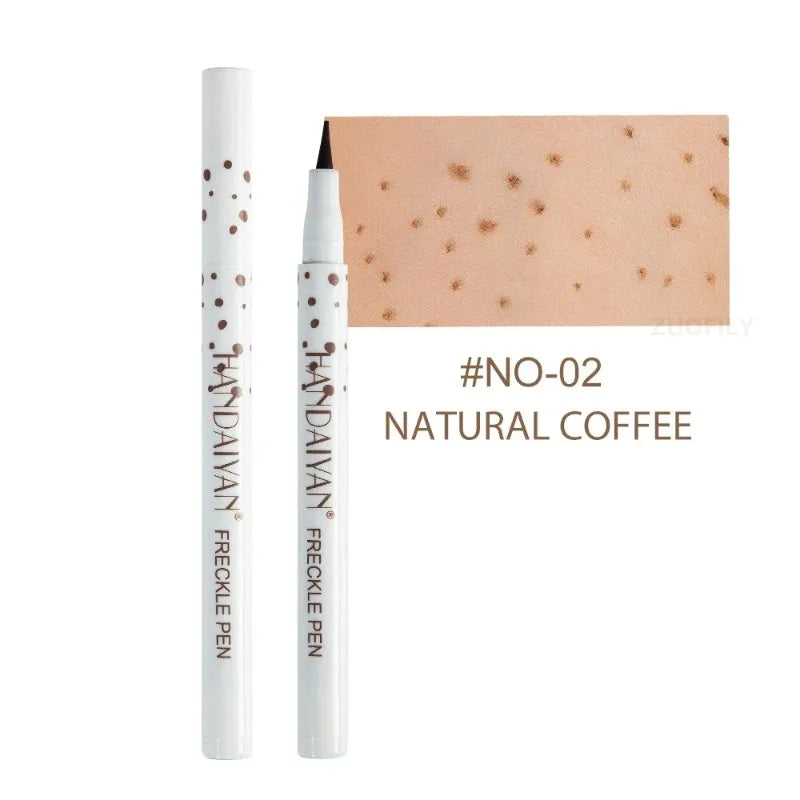 1 Stück Natürlicher Sommersprossen-Stift Schnell Trocknend Wasserfest Lebensechte Künstliche Sommersprossen Langanhaltend Nicht-verblassend Punktmarker-Stift Damen Make-up Kosmetik