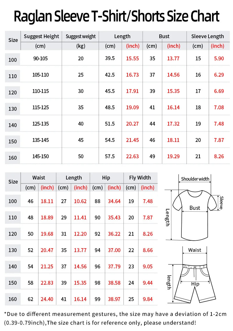Spanien Fußballtrikot 2026 Jugend T-Shirt & Shorts für Jungen und Mädchen Trainingsanzug Harajuku Sommer Casual Kinder T-Shirt Set 2-teiliges Set
