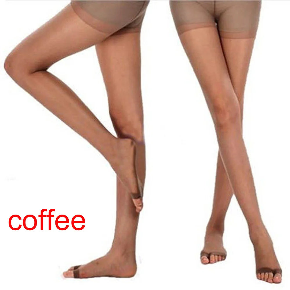 Sexy Damen-Leggings mit offenem Zehenbereich, ultradünne Strumpfhosen, Strumpfhosen, Strümpfe, Socken