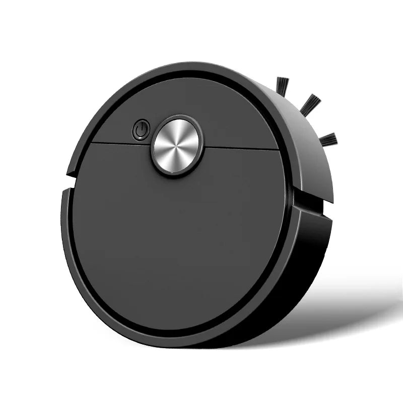3-in-1-Smart-Kehrroboter, kabelloser Assistent, Wischreiniger, einfach zu bedienende Mini-Reinigungsmaschine für Teppiche, Hartböden, Tierhaare