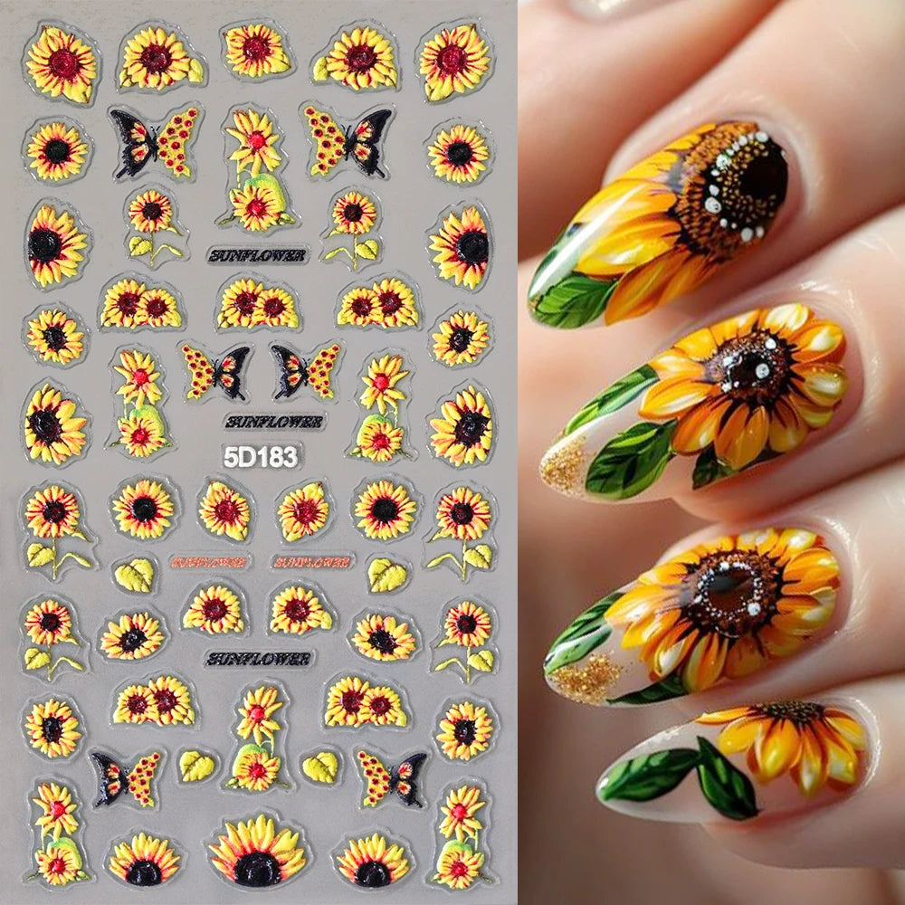 1 blatt Matte Böhmischen Nagel Aufkleber Aufkleber Charme Mandala Blume Maniküre Elegante Stickerei Boho Stil Floral Nail art Dekoration *
