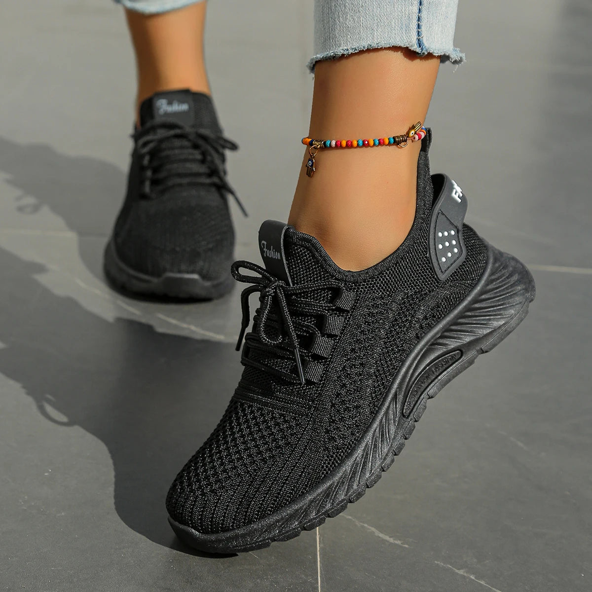 Sommer-Bestseller bei Damenschuhen: Die atmungsaktiven Feizhi Damen-Sportschuhe mit weicher Sohle verwandeln sich in lässige Sportschuhe
