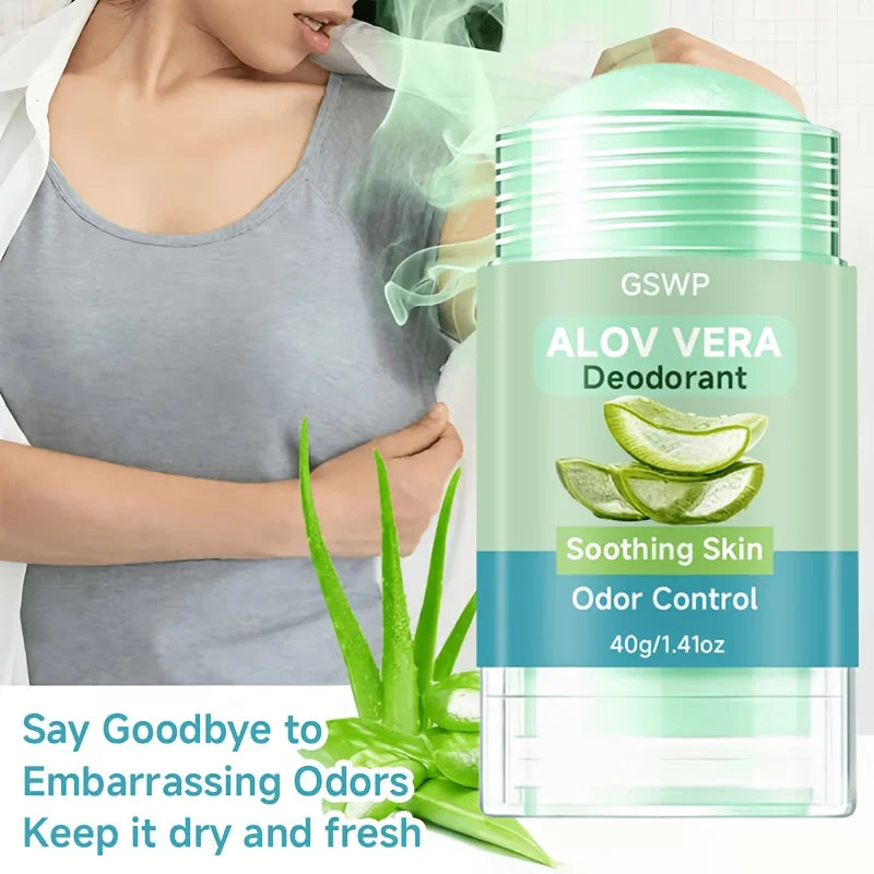GSWP ALOV VERA Deodorant, Langanhaltender Duft für Ganztägige Frische. Bietet langanhaltenden Duft. 40g/80g