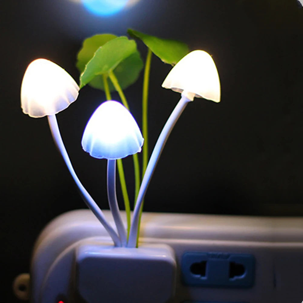 20 V 3 LED Wand Licht-steuerung Sensor Nachtlicht Induktion Traum Pilz Lampe Hause Schlafzimmer Dekoration EU & UNS Stecker