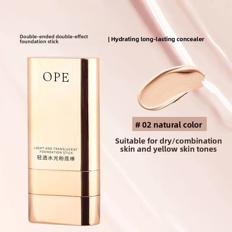 2-in-1 Foundation-Stift mit integriertem Pinsel |   Leichtgewichtig, 24 Stunden lang haltbar, natürlicher Glanz & sofort makelloses Finish