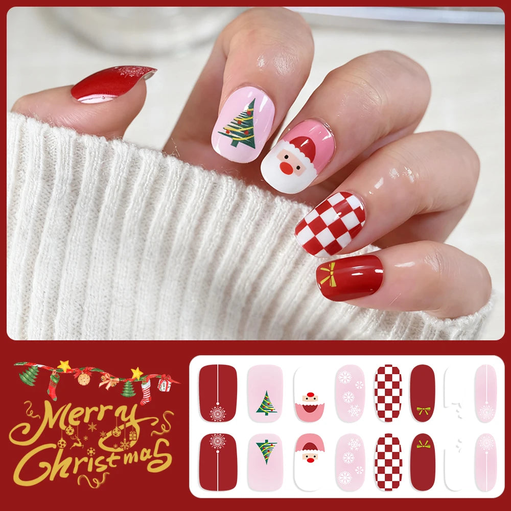 14 Tipps Full Wrap Nagellack Aufkleber Selbstklebende einfarbige Gel-Nagelstreifen Kunst Aufkleber Nicht halbgehärtete DIY Nageldekorationen