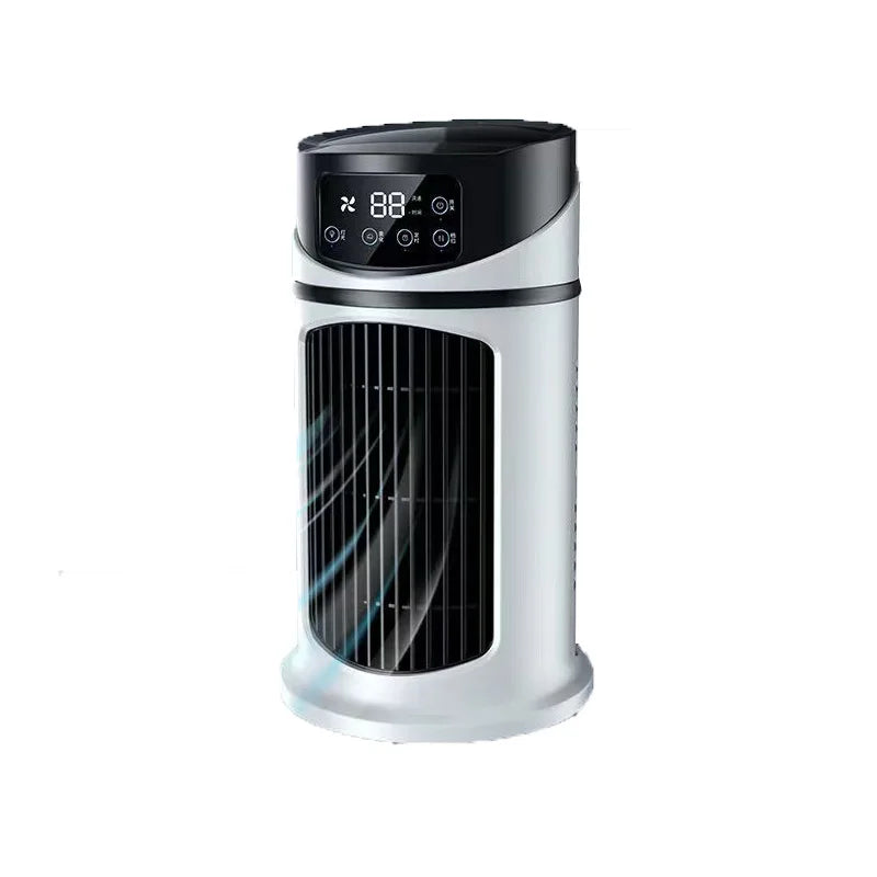 Tragbare Klimaanlage, USB-Mini-Klimaanlage, Luftkühler, Ventilator, Wasserkühlung, Klimaanlage, Luftkühler für Zuhause und Büro