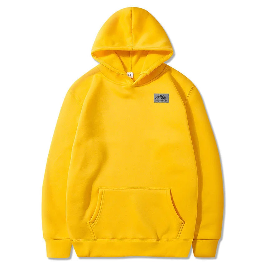 Neue, fabrikgefertigte, gerade geschnittene Kapuzenpullover in 14 Farben für Damen und Herren. Großhandelspreis für Frühlings- und Herbst-Freizeitkleidung mit Kapuze
